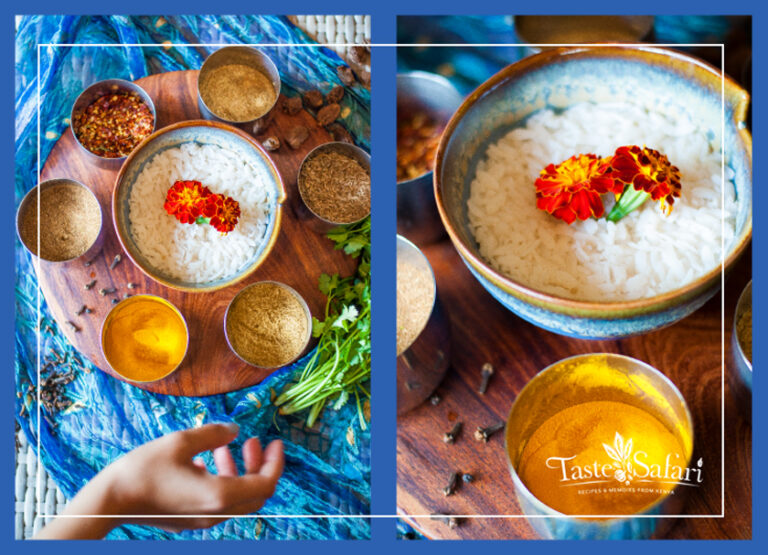 Spicy Indian puffed rice Breakfast Bowl